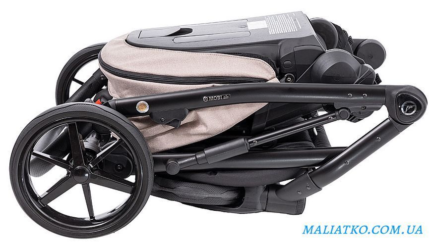 Коляска 2 в 1 Adamex Mobi Air Thermo New Lux PS-18 бежевый 1000681085 фото