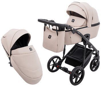 Коляска 2 в 1 Adamex Mobi Air Thermo New ECO SA-7 латте 1000681087 фото