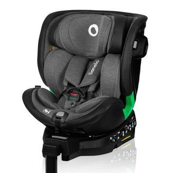 Дитяче автокрісло Lionelo HARMONY I-SIZE GREY GRAPHITE LEATHER 87230564 фото