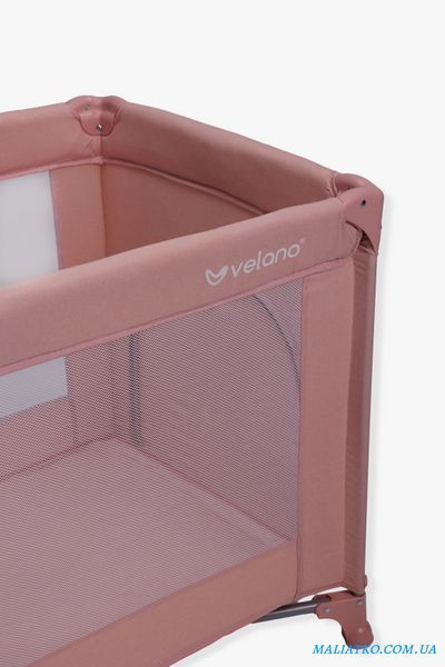 Ліжко-манеж дитяче VELANO Flexi, pink sf58596 фото