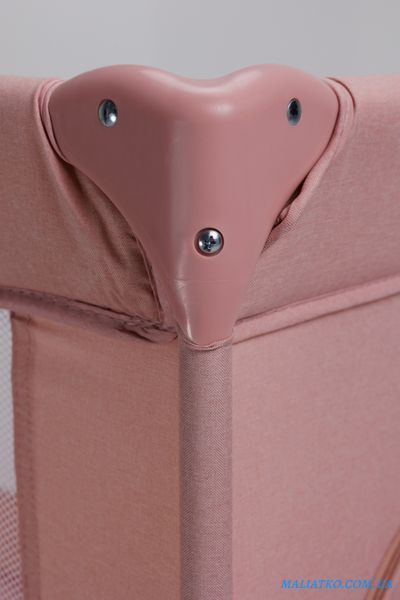 Ліжко-манеж дитяче VELANO Flexi, pink sf58596 фото