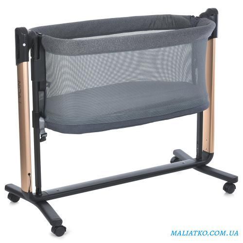 Ліжечко-манеж ME 1125-G NOA Dark Gray 305045 фото