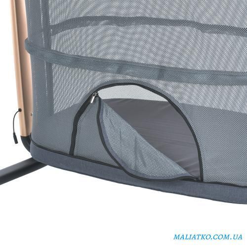 Ліжечко-манеж ME 1125-G NOA Dark Gray 305045 фото