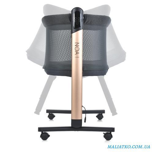Ліжечко-манеж ME 1125-G NOA Dark Gray 305045 фото