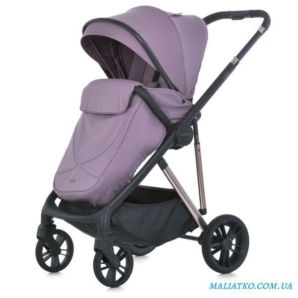 Коляска універсальна 2в1 ME 1190 COIL Grape Pink 309374 фото