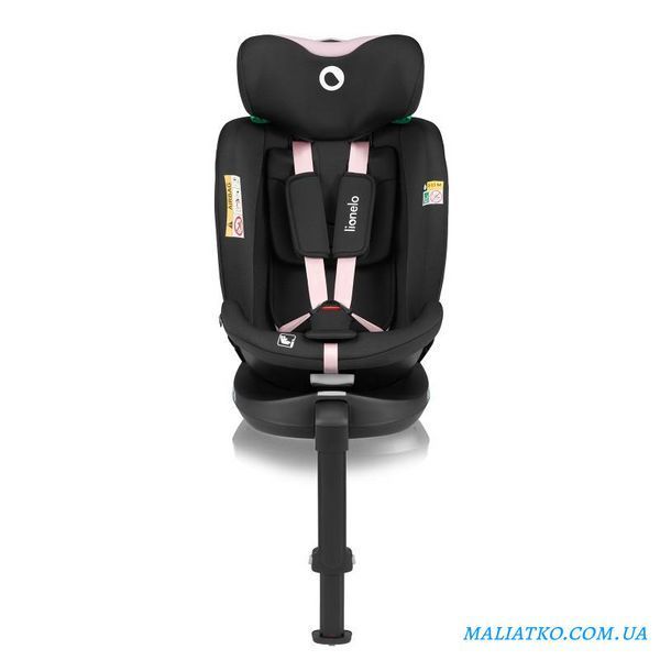 Дитяче автокрісло Lionelo NAVY I-size BLACK PINK 91183433 фото