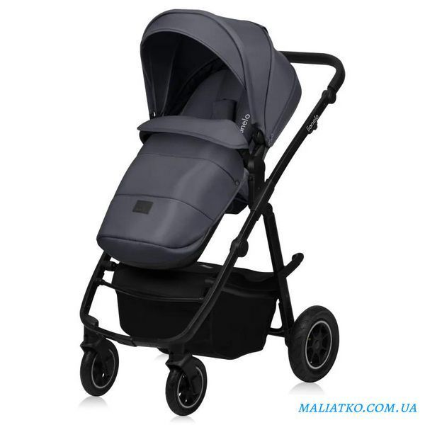 Універсальна коляска 3 в 1 Lionelo AMBER PLUS GREY GRAPHITE 93978744 фото