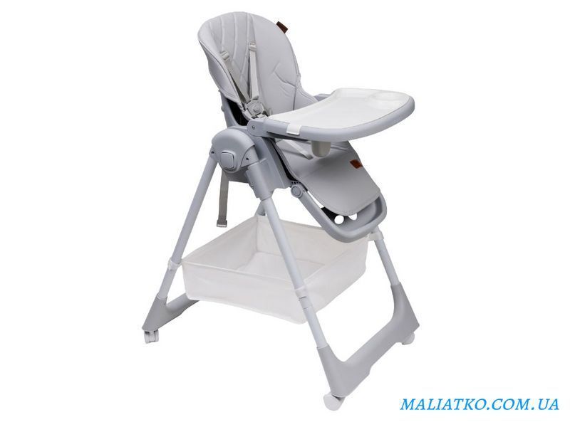 Стілець для годування дитини VELANO Nexi, light grey sf58268 фото