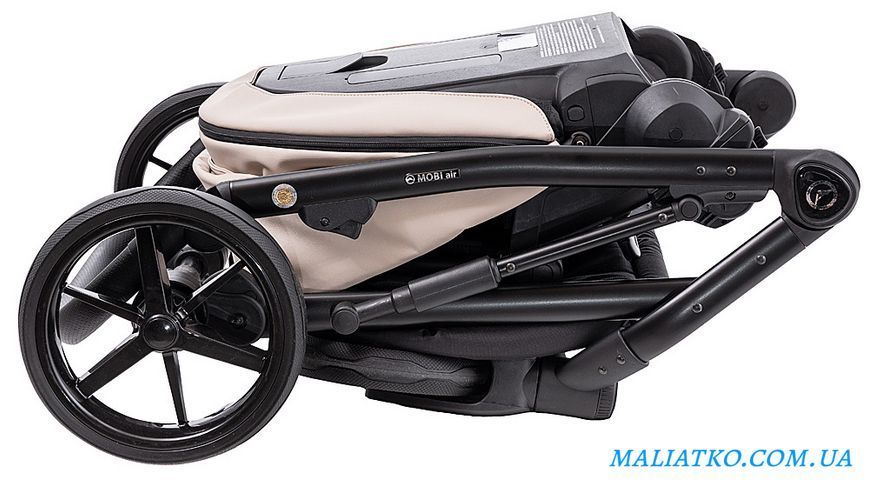 Коляска 2 в 1 Adamex Mobi Air Thermo New ECO SA-7 латте 1000681087 фото