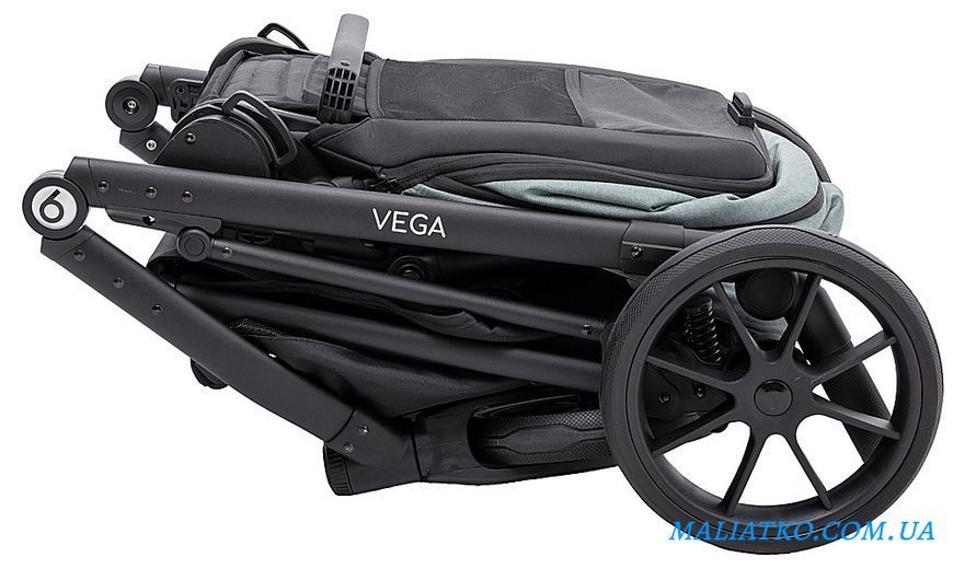 Коляска 2 в 1 Bair Vega Soft VS-03 sage нефрит 1000681059 фото