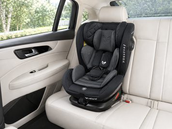 Автокрісло VELANO Aura 360&deg; i-Size 40&ndash;150 см, ISOFIX, grey sf59729 фото