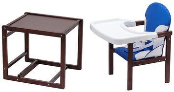 Стільчик-трансформер Babyroom Поні-220 тонований синій / білий 1000626189 фото