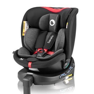 Дитяче автокрісло Lionelo NAVY I-size BLACK RED 91216284 фото