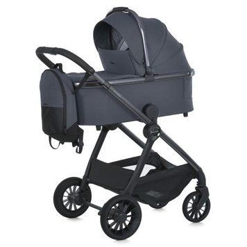 Коляска універсальна 2в1 ME 1183 RIVIERA Asphalt Gray 309376 фото