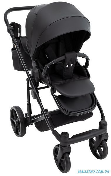 Коляска 2 в 1 Adamex Zico Eco Sa-2 чёрный 1000680848 фото