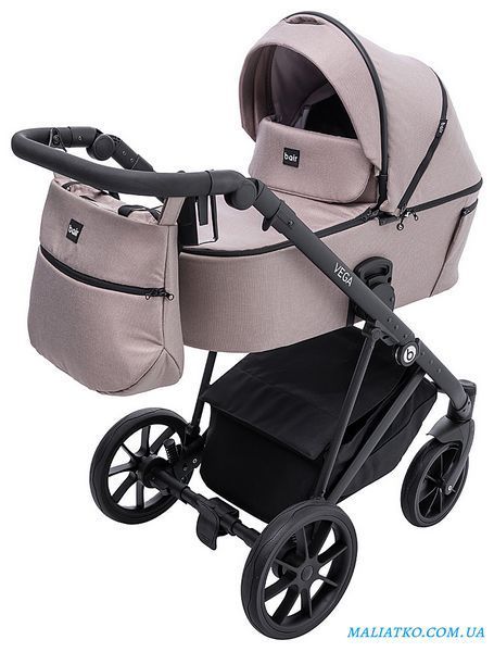 Коляска 2 в 1 Bair Vega Soft VS-02 sand капучино 1000681058 фото