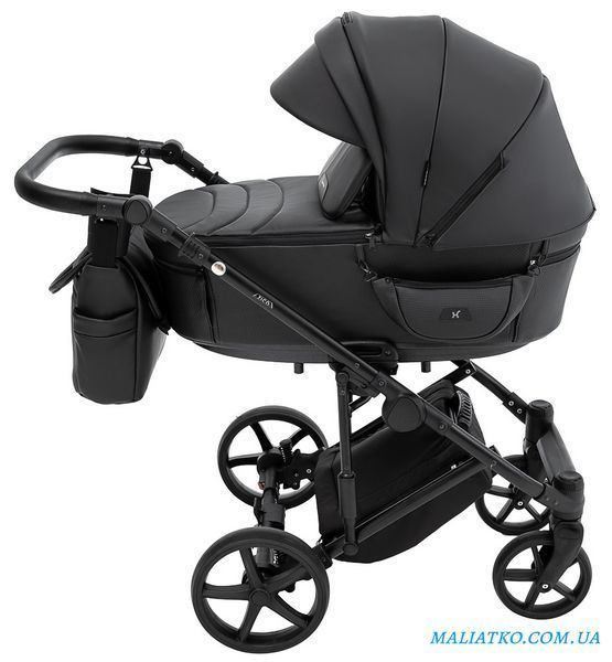 Коляска 2 в 1 Adamex Zico Eco Sa-2 чёрный 1000680848 фото