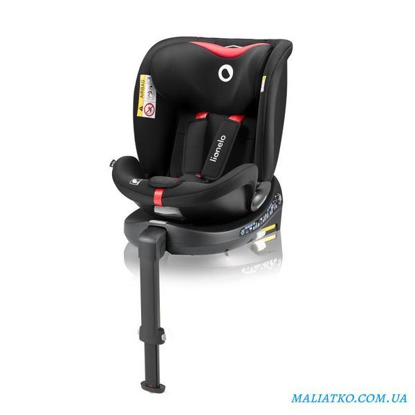 Дитяче автокрісло Lionelo NAVY I-size BLACK RED 91216284 фото