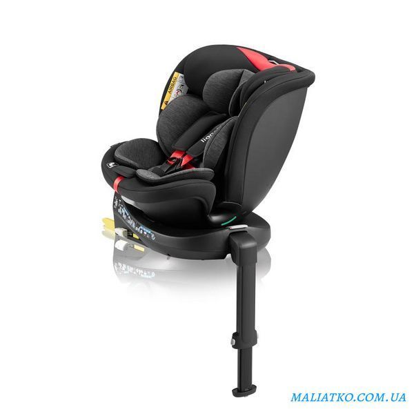 Дитяче автокрісло Lionelo NAVY I-size BLACK RED 91216284 фото