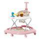 Ходунки CARRELLO Eterno CRL-9607 Rose 3 в 1 (ходунки, гойдалка, каталка)  CRL-9607 Rose фото