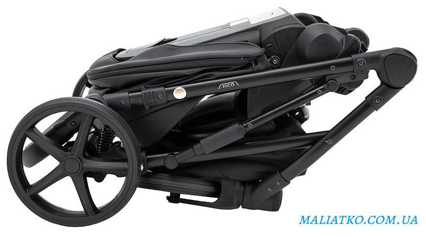 Коляска 2 в 1 Adamex Zico Eco Sa-2 чёрный 1000680848 фото