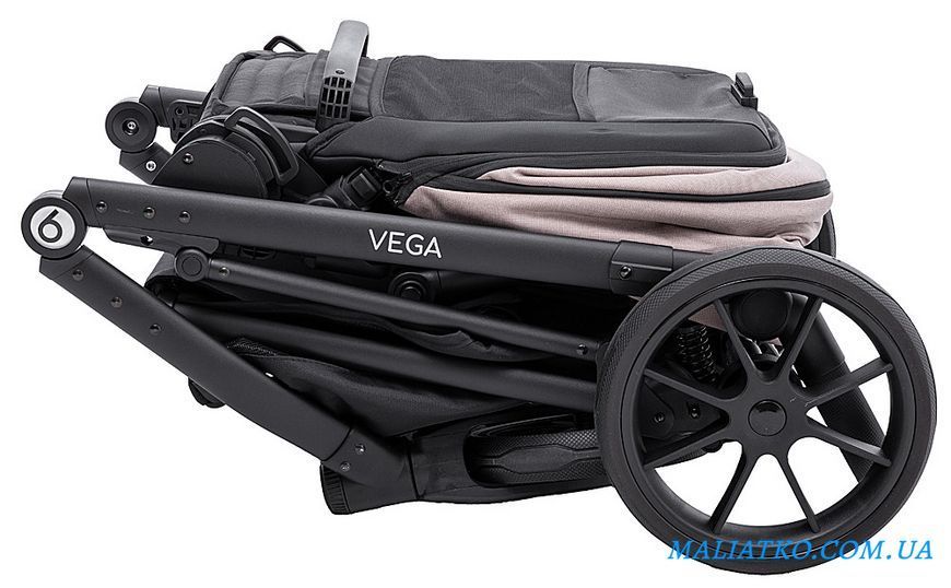 Коляска 2 в 1 Bair Vega Soft VS-02 sand капучино 1000681058 фото