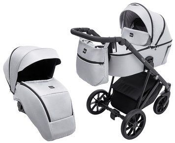 Коляска 2 в 1 Bair Vega Soft VS-01 stone серый 1000681057 фото