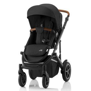 Коляска BRITAX-ROMER SMILE III Space Black / Brown Handle 000029462 фото