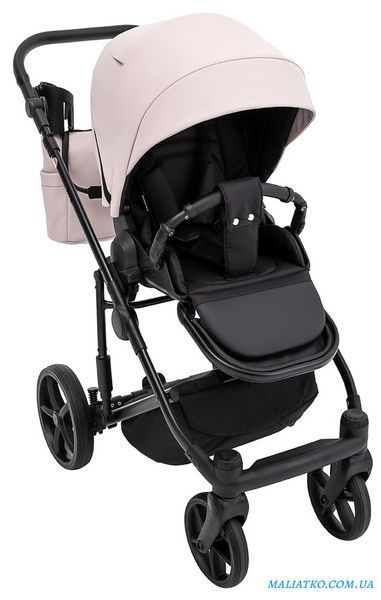 Коляска 2 в 1 Adamex Zico Eco Sa-15 розовый пудра 1000680854 фото