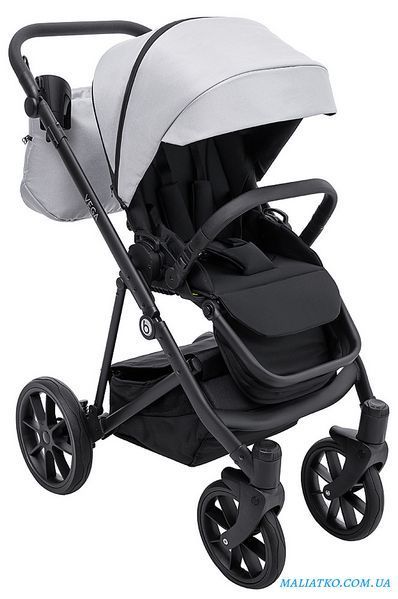 Коляска 2 в 1 Bair Vega Soft VS-01 stone серый 1000681057 фото