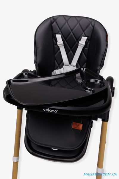 Стілець для годування дитини VELANO Nexi, black sf58270 фото