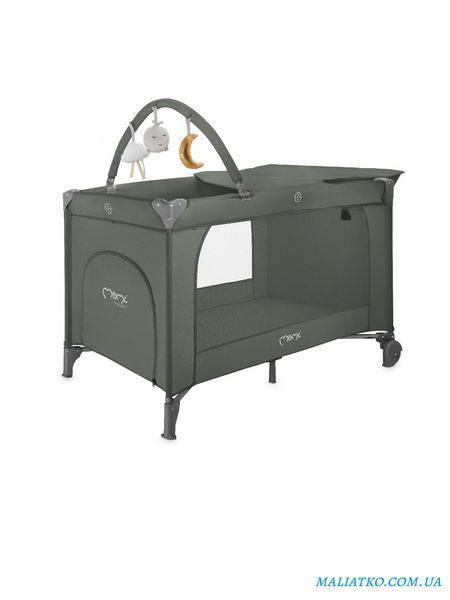 Манеж класичний MoMi BELOVE PLUS Dark Green 117218366 фото