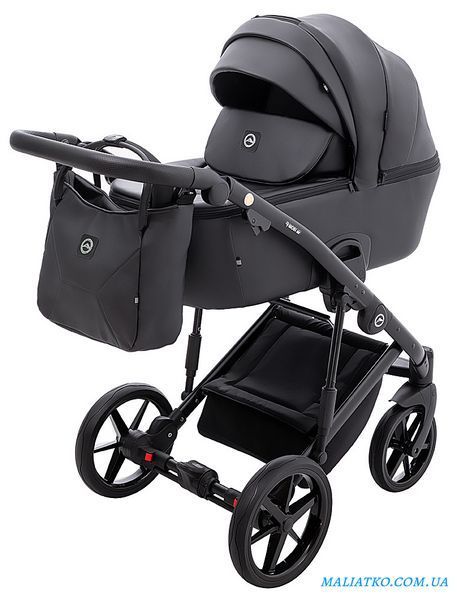 Коляска 2 в 1 Adamex Mobi Air Thermo New ECO SA-2 черный 1000681096 фото