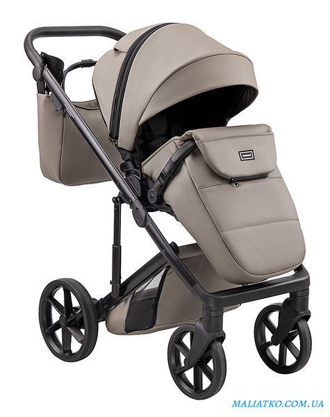 Коляска 2 в 1 Adamex Dolce Eco SA-9 темный капучино 1000681944 фото