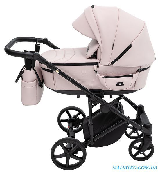 Коляска 2 в 1 Adamex Zico Eco Sa-15 розовый пудра 1000680854 фото