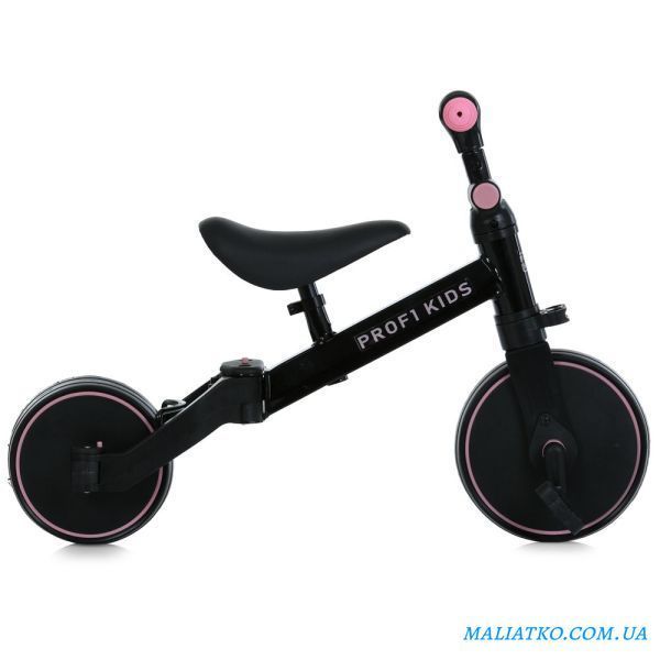 Велосипед-біговел дитячий PROFI KIDS 10/8д. MBB 1008 pink 318346 фото