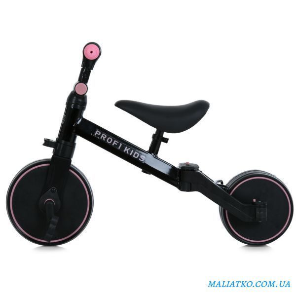 Велосипед-біговел дитячий PROFI KIDS 10/8д. MBB 1008 pink 318346 фото