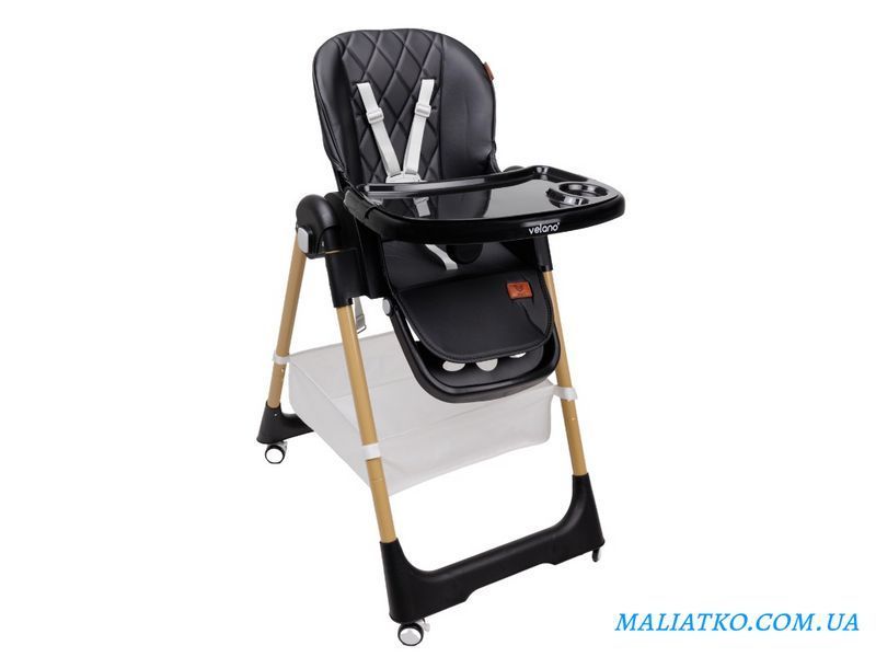 Стілець для годування дитини VELANO Nexi, black sf58270 фото
