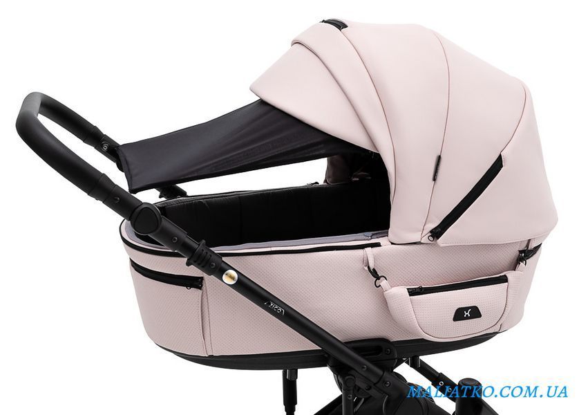 Коляска 2 в 1 Adamex Zico Eco Sa-15 розовый пудра 1000680854 фото