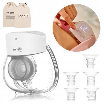 Молоковідсмоктувач Lionelo FIDI FREE LUMI WHITE NATURAL 115786296 фото