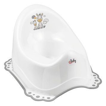 Горщик з антиковзаючим покриттям Maltex Zebra Chamber pot with anti slip rubber 6517_60 white (білий) 681202 фото