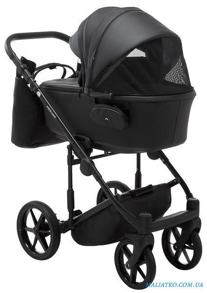 Коляска 2 в 1 Adamex Porto Light ECO SA-2 черный 1000625770 фото
