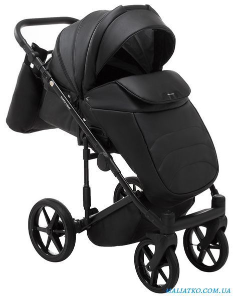 Коляска 2 в 1 Adamex Porto Light ECO SA-2 черный 1000625770 фото