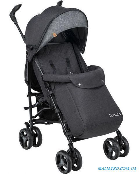 Прогулянкова коляска Lionelo IRMA BLACK 21201499 фото