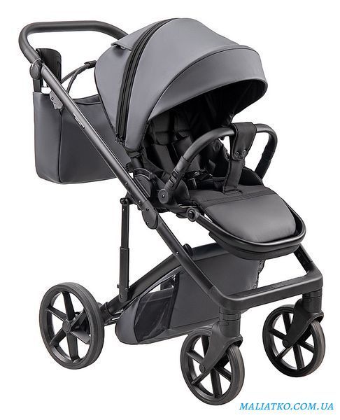 Коляска 2 в 1 Adamex Dolce Eco SA-5 графит 1000681942 фото
