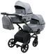 Коляска 2 в 1 для двойни Bair Kiwi DUO Soft BKP-218 серый 1000681104 фото 2