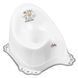 Горщик з антиковзаючим покриттям Maltex Zebra Chamber pot with anti slip rubber 6517_60 white (білий) 681202 фото
