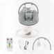 Крісло-гойдалка MoMi PEARL Grey 116469776 фото 1