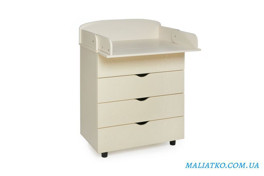 Комод-пеленатор ЖИРАФКА МДФ Фасад  1070 х 825 х 450 DSK-M907 фото