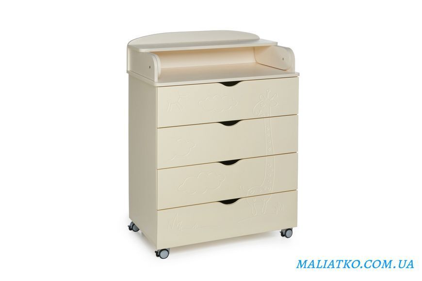 Комод-пеленатор ЖИРАФКА МДФ Фасад  1070 х 825 х 450 DSK-M907 фото